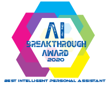 AI Breakthrough Award 2020 Best Intelligent Personal Assistant Logo