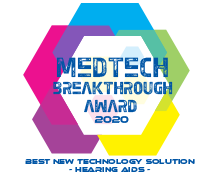 Medtech Breakthrough Award 2020 Best New Technology Solution - Hearing Aids - Logo