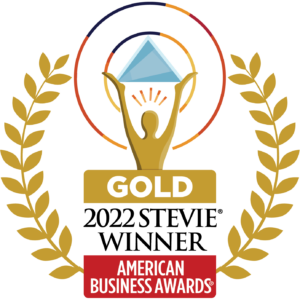 Gold 2022 Stevie Winner American Business Awards Logo