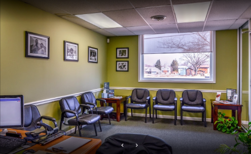 interior of fort ashby office