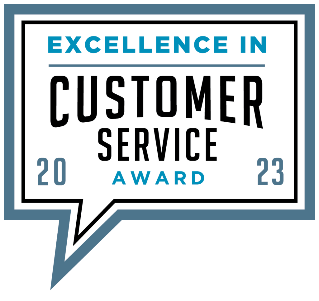 Excellence In Customer Service Award 2023