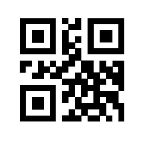 A digital rendering of a fake Auracast QR code for scan-to-connect Auracast Bluetooth LE audio connectivity